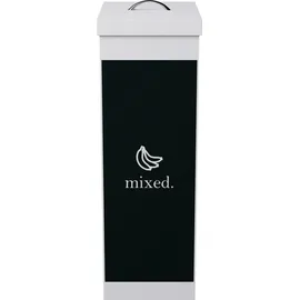 Paperflow Mülleimer 60 l Weiß