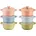6 x rund 10 cm