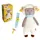 HABA Schnullertier Widder 26 cm Beige