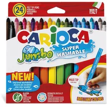 Carioca Jumbo Filzstifte 24 St. mehrfarbig