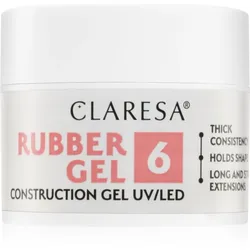 Claresa Rubber Gel Construction Gel UV/LED Gel-Lack für verlängerte Fingernägel Farbton 06 12 g