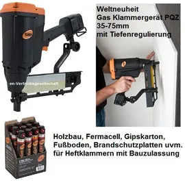 kyocera unimerco fastening gmbh Klammergerät PQZ-75 GAS 3G