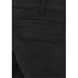 URBAN CLASSICS High Waist Cargohose Black 146-152 cm