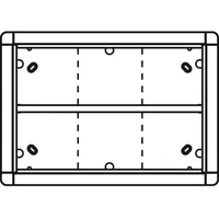 Ritto 1883670 Aufputzrahmen 6 Modulplätze, weiß