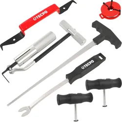 TECPO Windschutzscheibe-Reparaturset, Autoglas-Ausbau-Werkzeug Set...