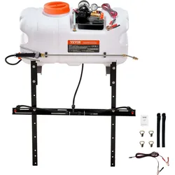 VEVOR ATV-Sprüher, 60 l/15,9 Gal, ATV/UTV-Punktsprüher mit Düsenausleger, 1,9 GPM