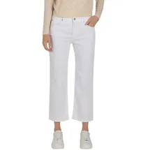 MAC Culotte Jeans in Weiß aus leichtem Denim-D44