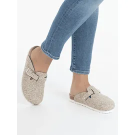 VITAFORM Clogs Beige/Rot 42