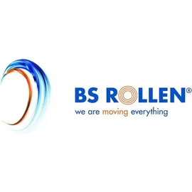 BS Rollen Doppelrolle B121.A85 mit Totalfeststeller Rad Ø 50mm Gummi