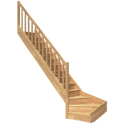 DOLLE Wangentreppe »Paris«, bis 318 cm Raumhöhe - braun