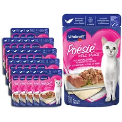 Vitakraft Poésie Delisauce Seelachs 23x85G