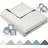 Blumtal Kühldecke 150x200 cm - Bambus Sommerdecke für Sofa & Bett, atmungsaktiv & kühlend – Hellgrau, ideal als Reisedecke- Hellgrau - Hellgrau