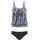 LASCANA Tankini Damen Schwarz/Mehrfarbig 54