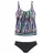 LASCANA Tankini Damen Schwarz/Mehrfarbig 54