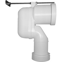 Duravit Vario-Ablaufbogen 8990250000 d= 90, für Abgang senkrecht