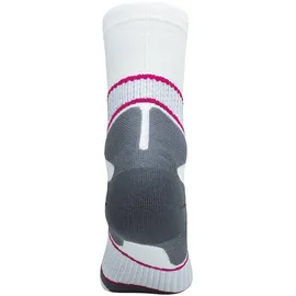Bauerfeind Sports Run Performance Mid Cut Laufsocken Damen weiß 41-43