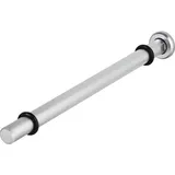 Regalträger Atlas Ø 12 x 200 mm silber, 2 Stück