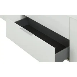 Bega Consult TV-Lowboard Santorin Glas Weiß