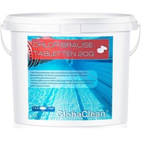 GlobaClean Chlortabletten 5 kg Pool Chlor S Tabs 20g