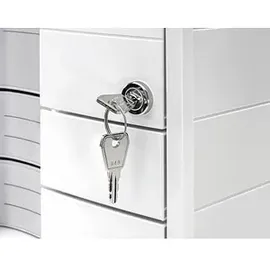 HAN Schubladenbox IMPULS 28,0 x 36,7 x 23,5 cm 3-tlg. weiß