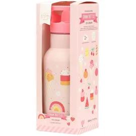 A Little Lovely Company Trinkflasche Ice-Cream Rosa 0,35 l