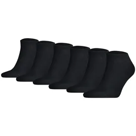 Tommy Hilfiger Sneakersocken 6er Pack 43-46 schwarz