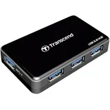 Transcend TS-HUB3K USB-Hub 4 Port USB-A USB 3.0 5 GBit/s Schwarz TS-HUB3K