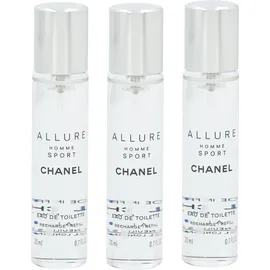 Chanel Allure Sport Eau de Toilette Nachfüllung 3 x 20 ml