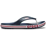 Crocs Bayaband Flip Flop,Navy/Pepper,38/39 EU