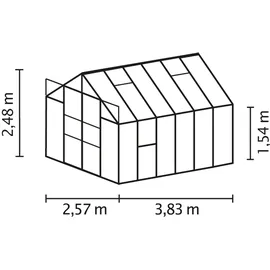 Vitavia Jupiter 9900 Alu Smaragd HKP 6 mm 9,9 m2