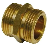 TEGUMA Doppelnippel, MS G.0,146kg AG 1.1/2" Zoll