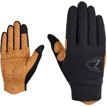 Ziener Herren CARELL Touch Long Fahrrad/Mountainbike/Radsport-Handschuhe | Langfinger mit Touchfunktion - atmungsaktiv,dämpfend, tan, 10,5