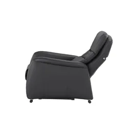 Hukla Relaxsessel Tobias Leder 75 x 105 x 88 cm Schwarz