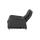 Hukla Relaxsessel Tobias Leder 75 x 105 x 88 cm Schwarz
