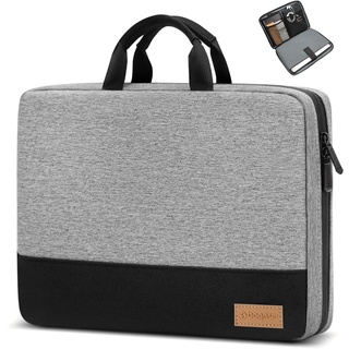 bagasin Laptop Hülle Tasche, 14 Zoll TSA Laptoptasche Schutzhülle Sleeve Wasserdicht mit 4-lagigem Schutz, Computer Tragetasche für MacBook, HP, Dell, Lenovo, Asus Notebook