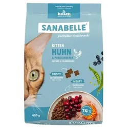 SANABELLE Kitten Huhn 400 g für Kätzchen sowie tragende und säugende Katzen