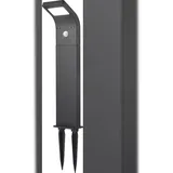 Sygonix SY-4677494 LED-Außenstandleuchte mit Bewegungsmelder LED 1.2 W Schwarz