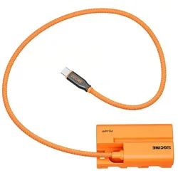 ZGCINE USB-C zu NPF Dummy Akku Kabel