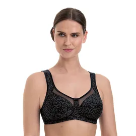 Anita Clara Art Komfort-BH – BH ohne Bügel, mit dreigeteilten Cups, Komfortträgern & Dekolleté-Blenden - 100F