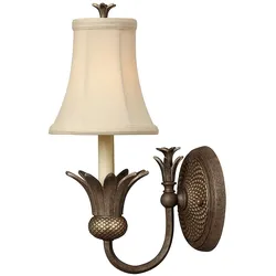 Plantation 1-flammige Wandleuchte - Perlbronze