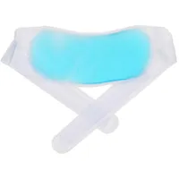 Healvian 1Stk Eis-Augenmaske schlafmaske headbanz kopfweh eyepatches augenmassage Perlen-Augenmaske Kalte Augenmaske Kühlmaske Schlafhilfen Augenklappe aus Eis Kühlpflaster Blue