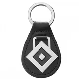 Hamburger SV HSV Schlüsselanhänger Leder Raute - 3 x 11 cm