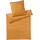 YES FOR BED Pure & Simple Uni Orange 200 x 200 cm + 2 x 80 x 80 cm