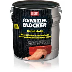 LUGATO Schwarzer Blocker Schutzfolie - 10L Abdichtung wasserfest