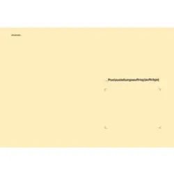 Zustellungsumschlag 500St. B5 gelb RNK 2048 An Postamt