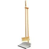 KitchenCraft Besen und Kehrschaufelset Braun 1 St.