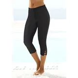 LASCANA Caprileggings 3/4-Länge Schwarz 32/34
