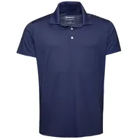 Kaipara - Merino Sportswear Poloshirt URBAN Merino Poloshirt Herren Kurzarm Regular 200 (1-tlg) aus reiner Merinowolle Made in Germany blau M