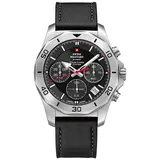 Swiss Military Herren uhr - SMS34072.04 - Schwarz/Schwarz