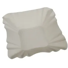 Papstar Schalen eckig 9 cm x 9 cm x 3 cm 250 St. Weiß